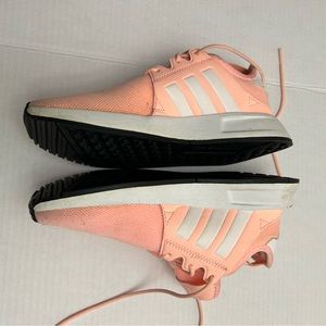Women Adidas light peach color